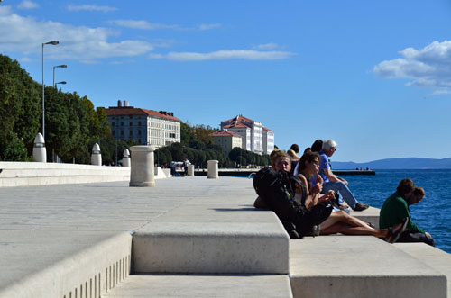 Meeresorgel in Zadar